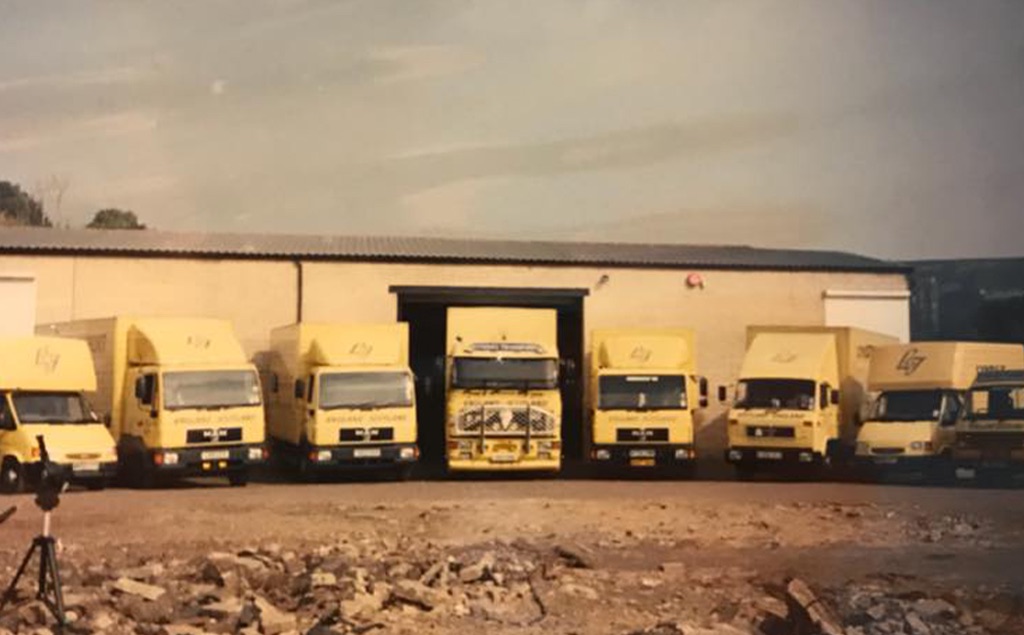 Lynda's Transport vehicle for the company history page